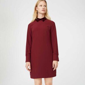 Club Monaco Sallyet Velvet Collar Dress
